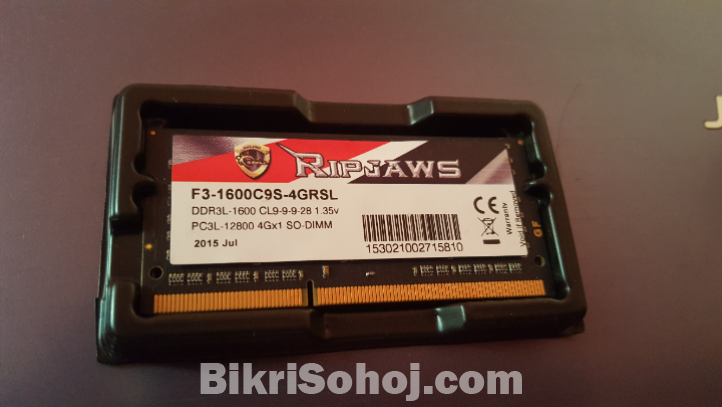 DDR3L 4GB RAM